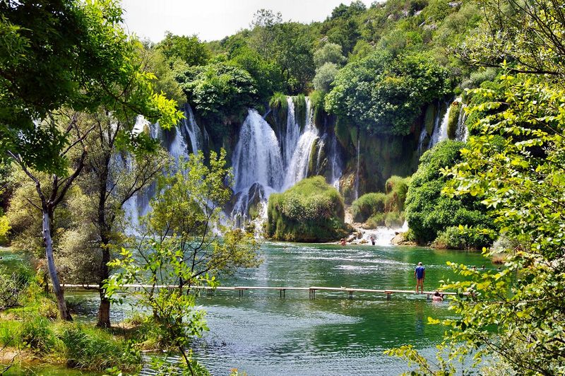Dubrovnik to Mostar day trip Kravice Waterfalls